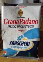 Mängden socker i Grana padano fresco di grattugia