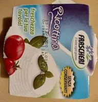 Mängden socker i Ricottina