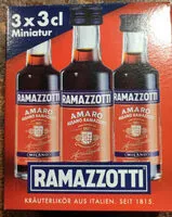 Mängden socker i Ramazzotti