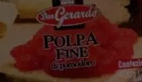 Mängden socker i Polpa fine di pomodoro