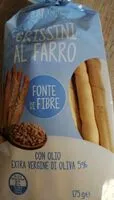 Mängden socker i Grissini al farro