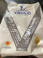 Mängden socker i Grana padano