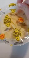 Mängden socker i Scaglie di parmigiano