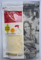 Mängden socker i Grana Padano, 10 Monate, gerieben