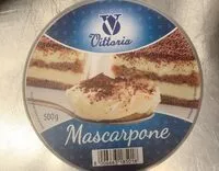 Mängden socker i Mascarpone Vittoria