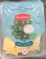 Mängden socker i Ravioloni ricotta e spinaci