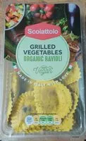 Mängden socker i Grilled vegetables organic Ravioli
