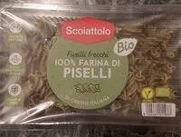 Mängden socker i Fusilli 100% farina di piselli