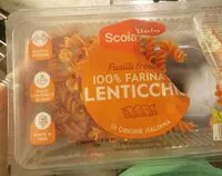 Mängden socker i Fusilli freschi 100% Farina di Lenticchie
