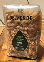Mängden socker i Nudeln Fusili Pâte alimentaires à la semoule