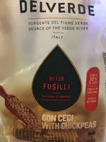 Mängden socker i Fusilli avec poischiche
