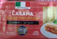 Mängden socker i Lasaña placas precocidas