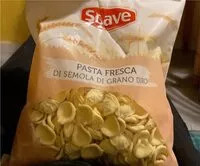 Mängden socker i Pasta fresca di semola di grano duro