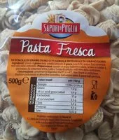 Mängden socker i Pasta fresca orecchiette