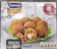 Mängden socker i Arancini alla siciliana