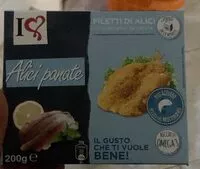 Mängden socker i Alici panate