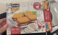 Mängden socker i Mini Toast prosciutti cotto e mozzarella