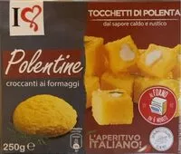 Mängden socker i Polentine croccanti ai formaggi