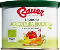Mängden socker i Brodo vegetale bio in granulare