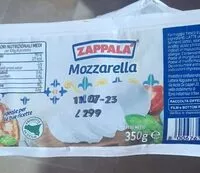 Mängden socker i Mozzarella