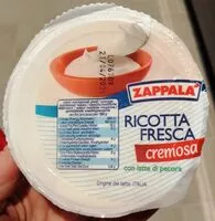 Mängden socker i Ricotta fresca Cremosa con latte di pecora