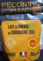 Mängden socker i Pecorino Romano rapé DOP