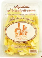 Mängden socker i Agnolotti al brasato di carne alba torri & sapori