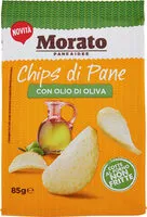 Mängden socker i Chips di pane con olio di oliva