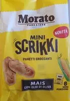 Mängden socker i Mini Scrikki panetti croccanti