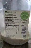 Mängden socker i Farina di mandorle pelate