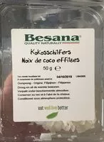 Mängden socker i Kokosschilfers