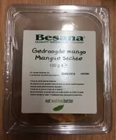 Mängden socker i Mangue séchée