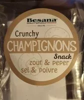 Mängden socker i Crunch champignons sel et poivre