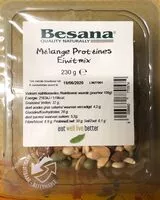 Mängden socker i Besana melange Protéines eiwit mix