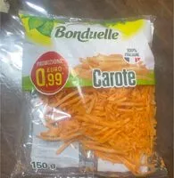 Mängden socker i Carote