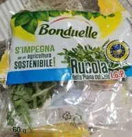Mängden socker i Rucola della piana del sole I. G. P.