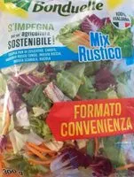 Mängden socker i Mix rustico 300gr