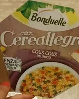 Mängden socker i Cereallegre - Cous cous delizioso