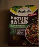 Mängden socker i Protein  Salad Mix di Ceci e Fagioli Azuki