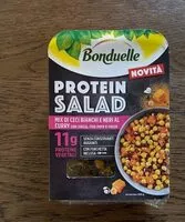 Mängden socker i Protein Salad Mix di Ceci bianchi e neri al curry