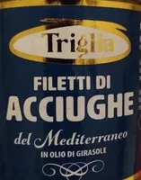 Mängden socker i Filetti di acciughe