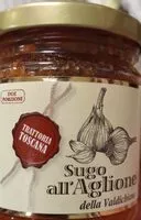 Mängden socker i Sugo all'Aglione della Valdichiana