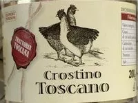 Mängden socker i Crostino toscano