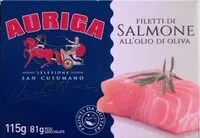 Mängden socker i Filetti di Salmone all'olio d'oliva