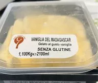 Mängden socker i Gelato vaniglia del Madagascar