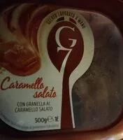 Mängden socker i G7 gelato