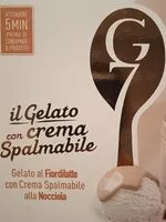 Mängden socker i Gelato con crema soalmabile