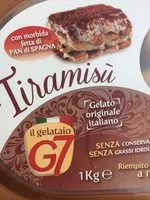 Mängden socker i Glace tiramisu