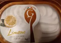Mängden socker i G7 Gelato al Limone