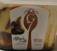 Mängden socker i Gelato affogato al caffè